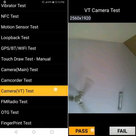 lmx420 selfie camera test