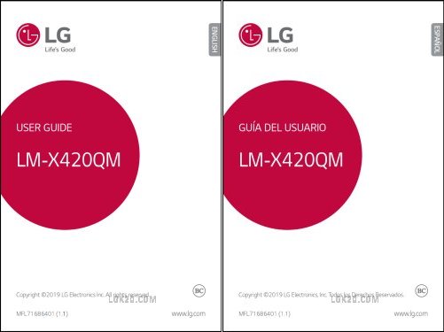 LG K40 Manual Spectrum Mobile 