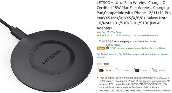 lg k51 letscom wireless charger 